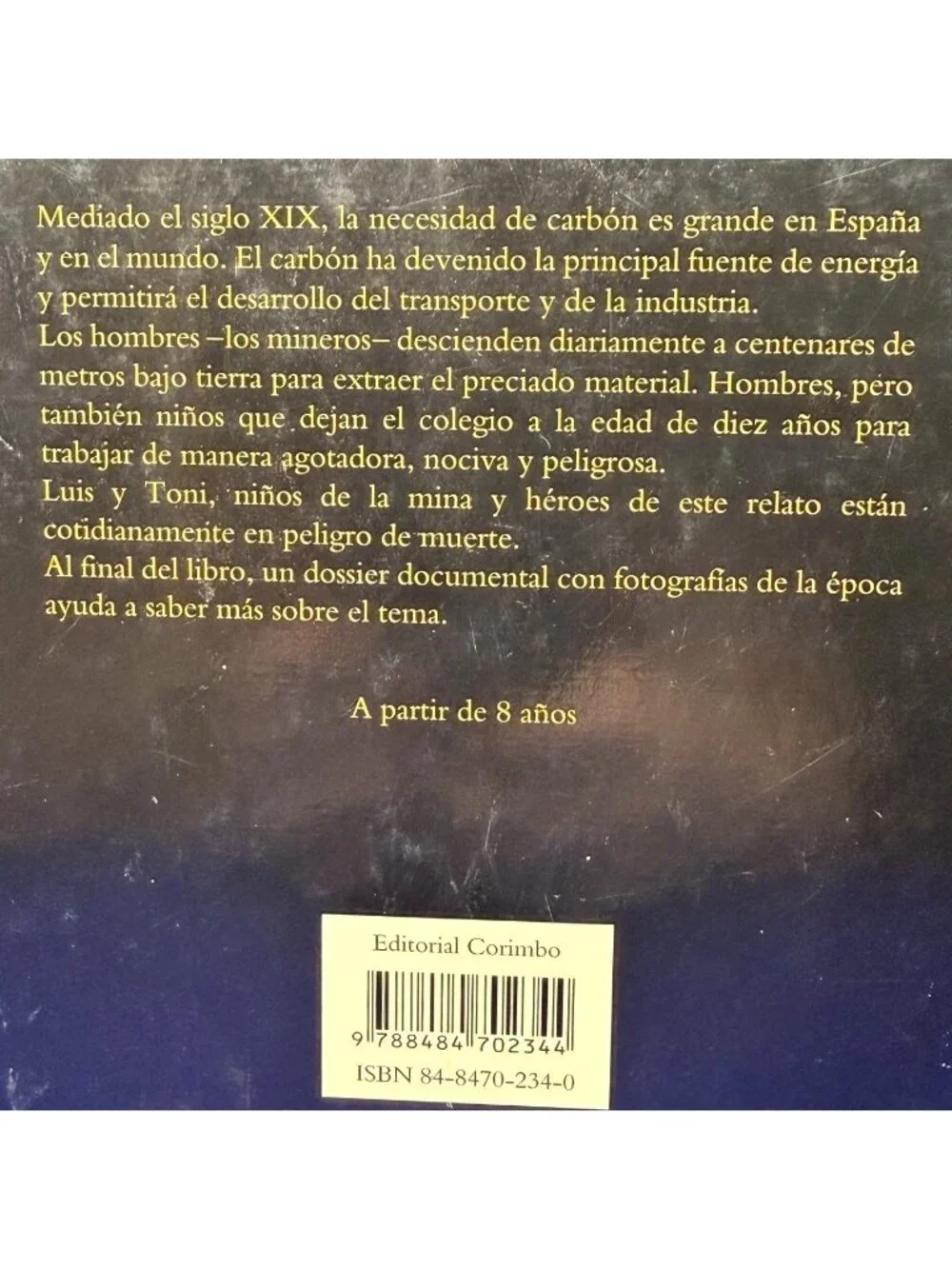 Los Ninos De La Mina Fabian Gregoire Corimbo 2006 HC Spanish Ex Library